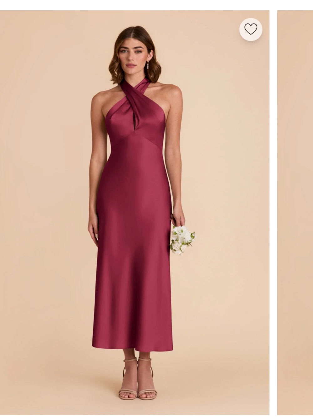 Birdie Grey (S) Monique Dress in Berry